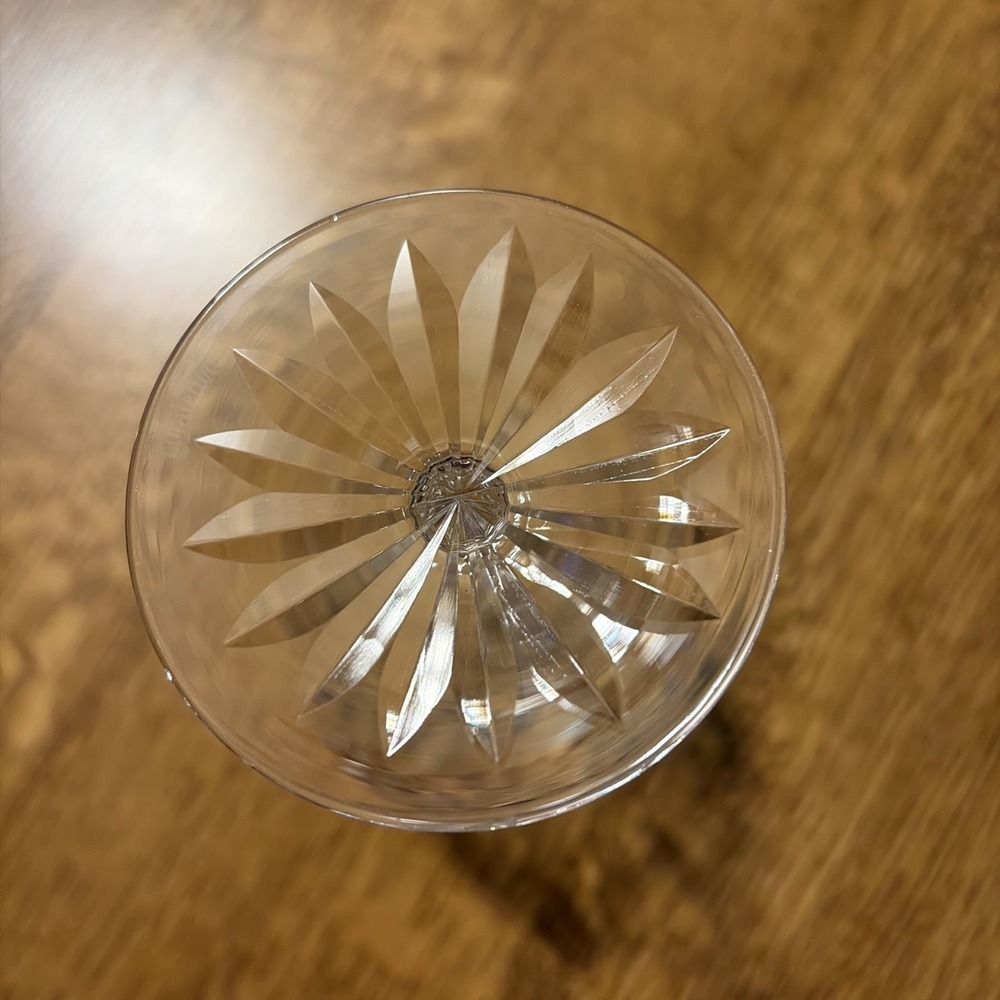 1 Vintage Waterford Cut Crystal 7 3/8" Hock / Balloon Wine Glasses LISMORE - Picture 4 of 7